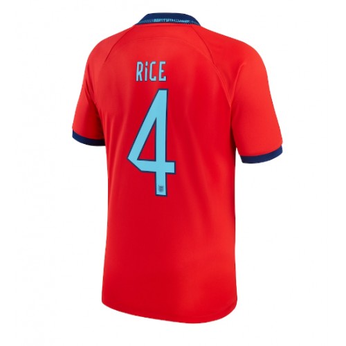 England Declan Rice #4 Bortedrakt VM 2022 Kortermet England Declan Rice #4 Bortedrakt VM 2022 Kortermet